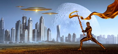 科技生活图画大全，探索未来世界的奇妙景象